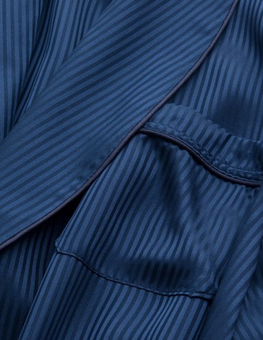 Zijden Kamerjas Derek Rose Woburn Jacquard