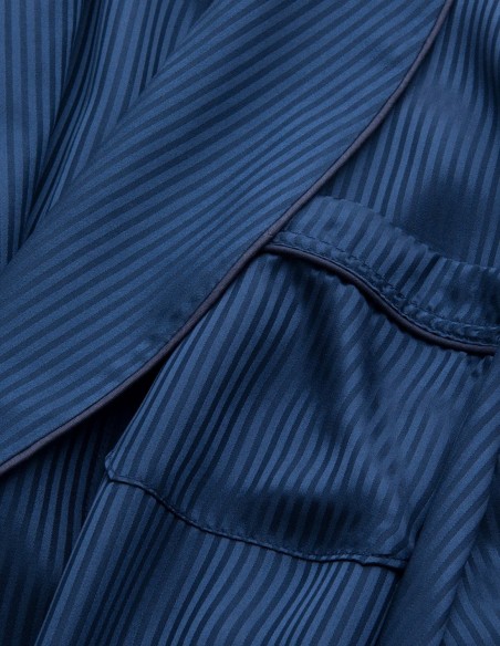 Zijden Kamerjas Derek Rose Woburn Jacquard