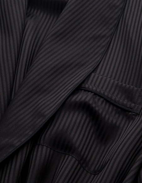 Zijden Kamerjas Derek Rose Woburn Jacquard