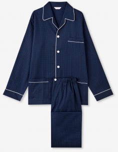 Classic Fit Heren Pyjama Royal 40 Derek Rose
