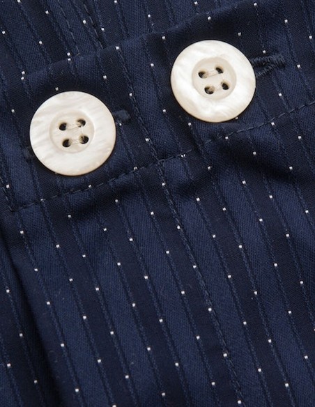 Classic Fit Heren Pyjama Royal 40 Derek Rose Classic Fit Heren Pyjama Royal 40 Derek Rose