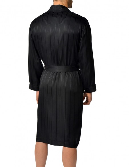 Zijden Kamerjas Majestic Sterling Herringbone