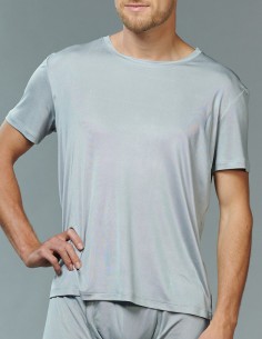 Zijden T-Shirt Heren Kokon Zwo 2