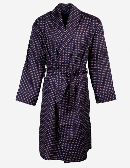 Poplin Katoenen Kamerjas Diamond Blauw Poplin Katoenen Kamerjas Diamond Blauw