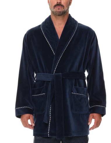 Refinery Velour Smoking Jacket...