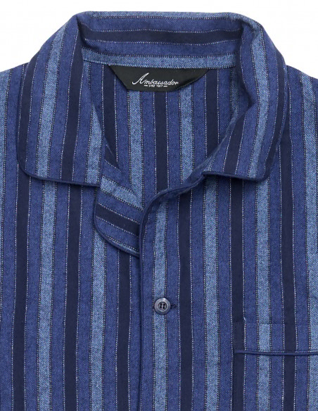 Flanellen Herenpyjama Copenhagen Blues Ambassador 1867 Flanellen Herenpyjama Copenhagen Blues Ambassador 1867