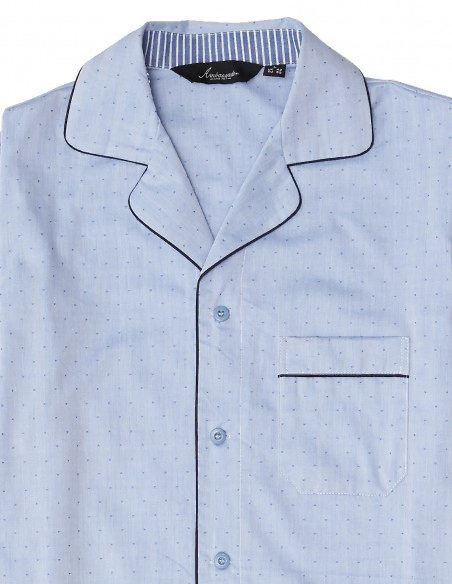 Pyjama Salzburg Dot Ambassador 1867 - Fijn Katoen Pyjama Salzburg Dot Ambassador 1867 - Fijn Katoen