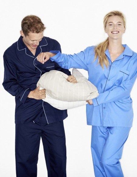 Katoensatijnen Herenpyjama Innsbruck Ambassador 1867 Katoensatijnen Herenpyjama Innsbruck Ambassador 1867